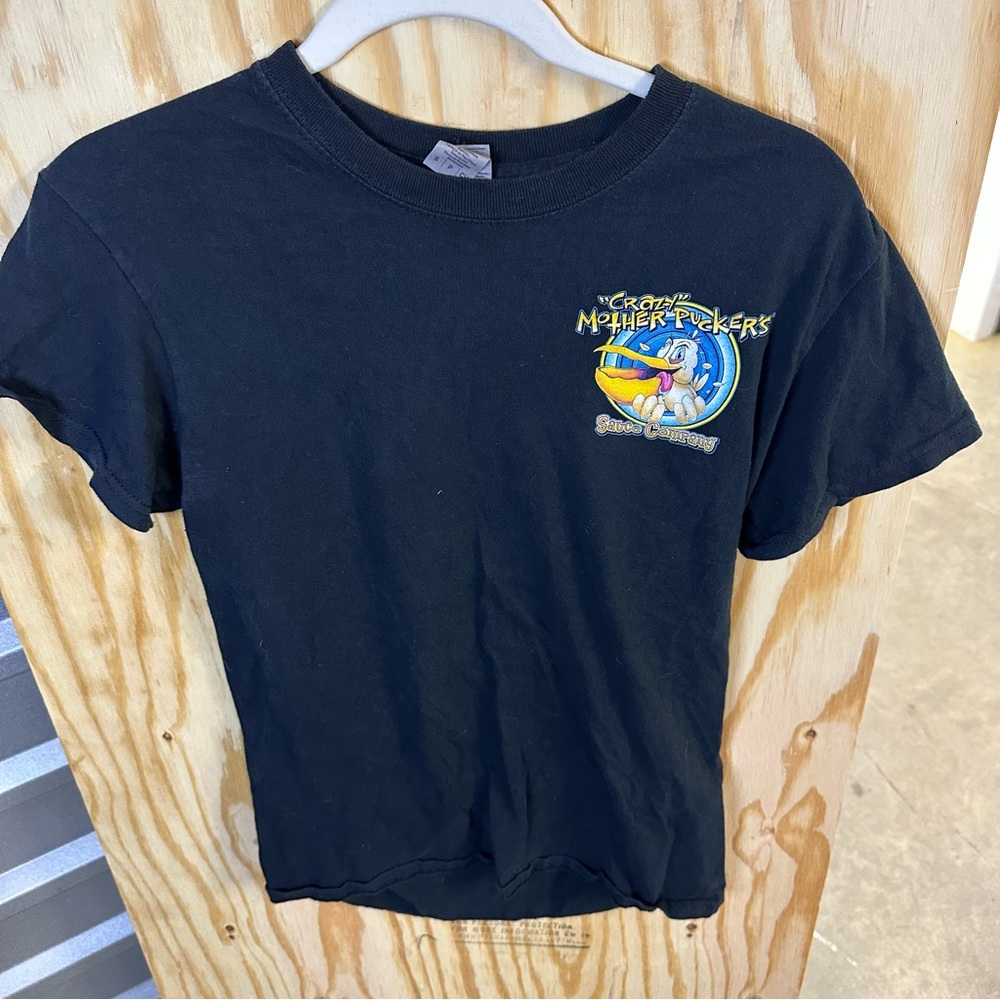 Black Graphic Short Sleeve Tee
